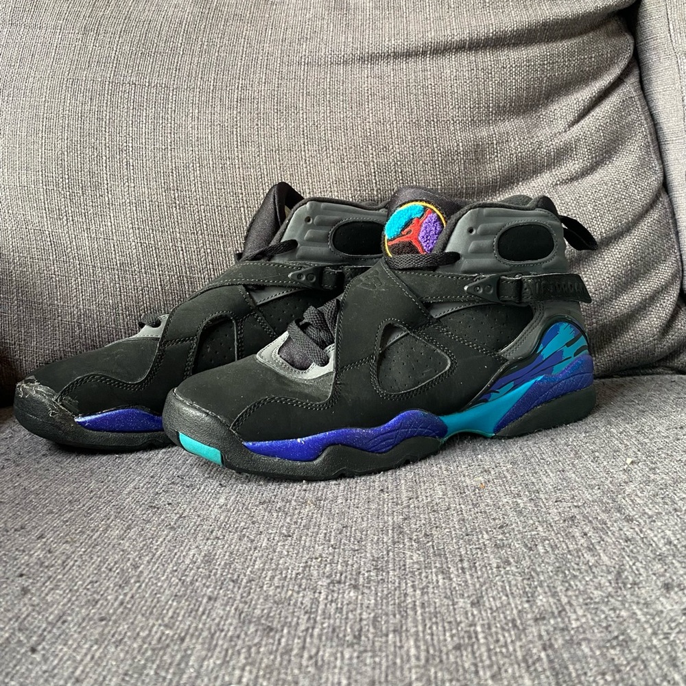 Nike Air Jordan 8 “Aqua” - Size 7 Y